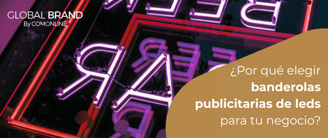 banderolas publicitarias de leds